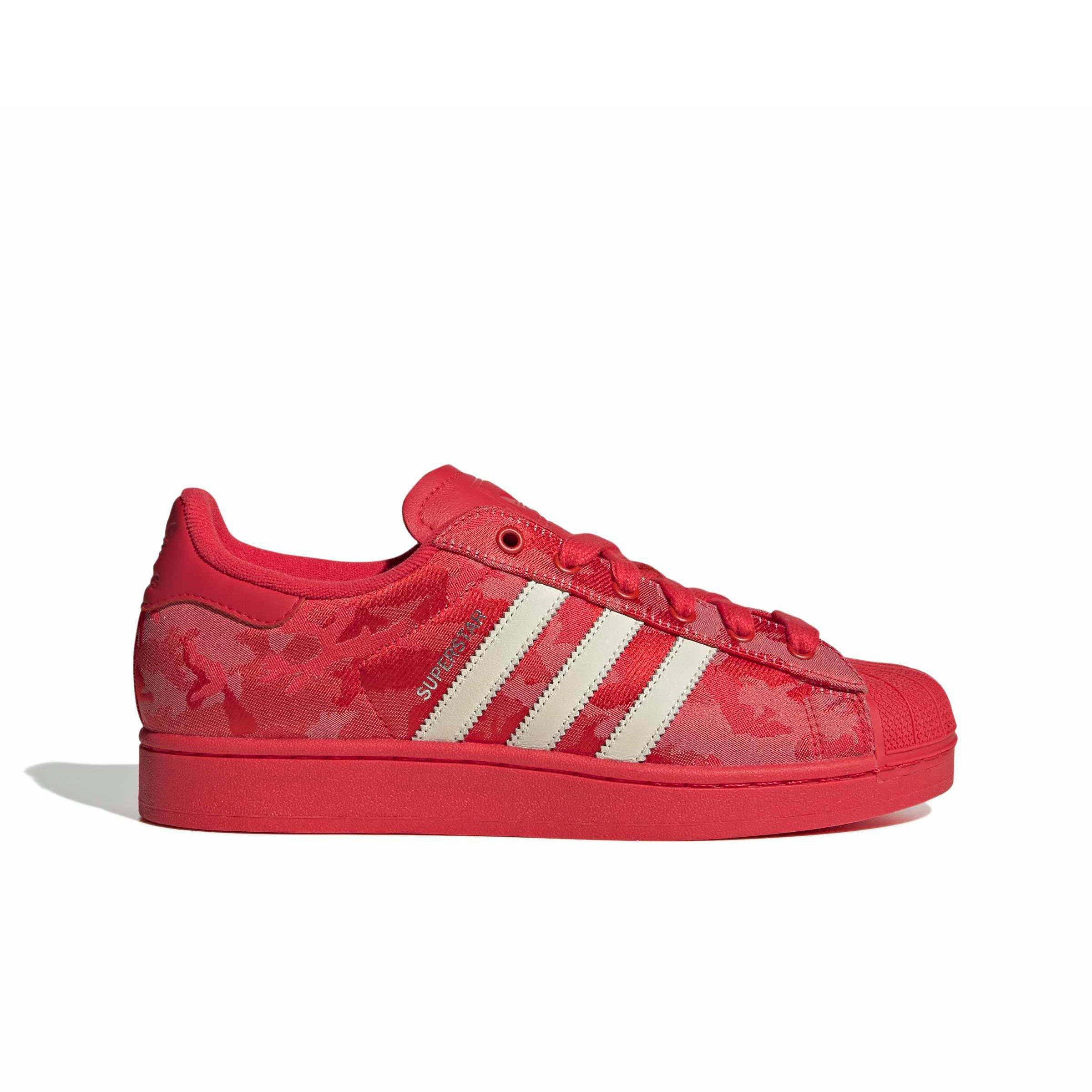 adidas Originals Superstar II "Pure Ruby/Off White/Silver Metallic" Men's Shoe - RUBY/OFF WHITE/SILVER